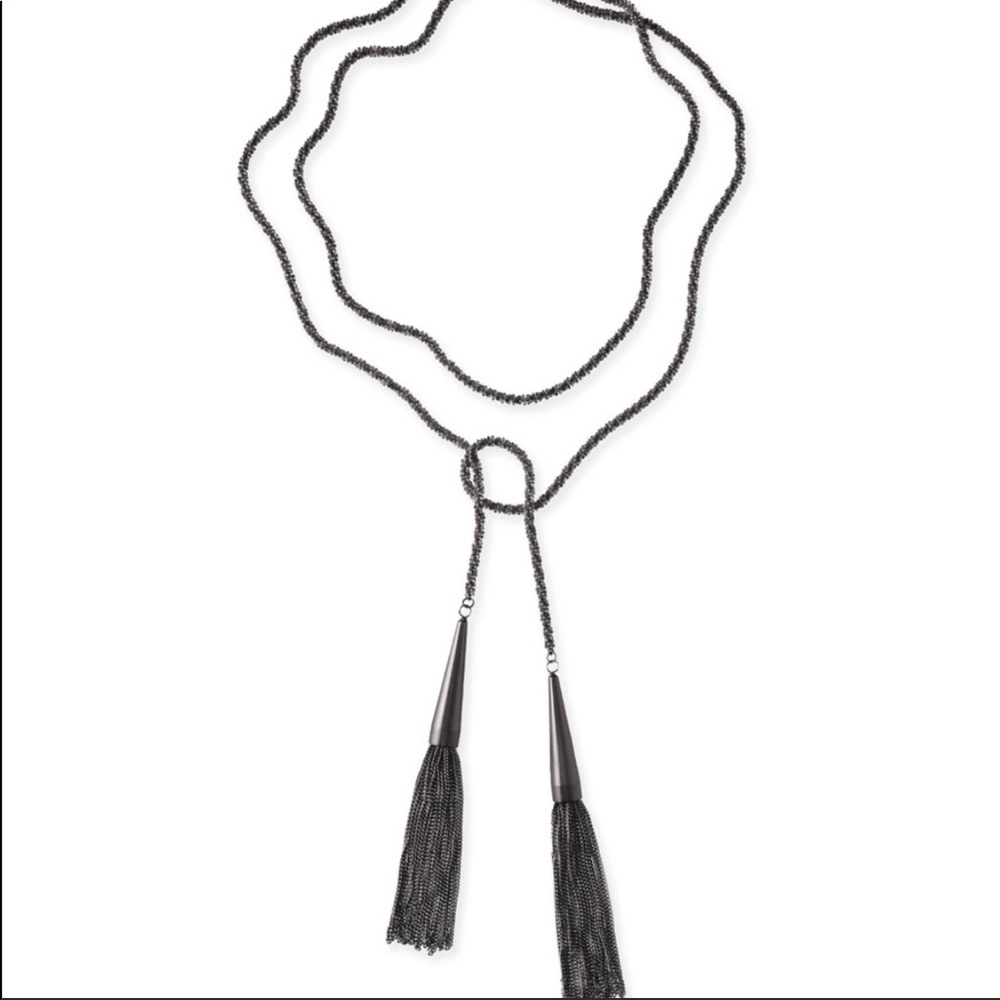 Kendra Scott Phara Necklace ♣️🖤♠️ Gunmetal♠️🖤♣️